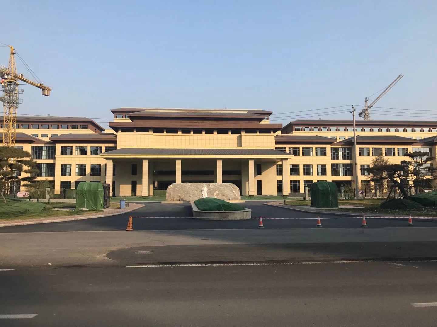 河北赵都中西医结合医院进度实景